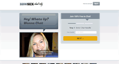 Desktop Screenshot of bbwsexchatcity.com